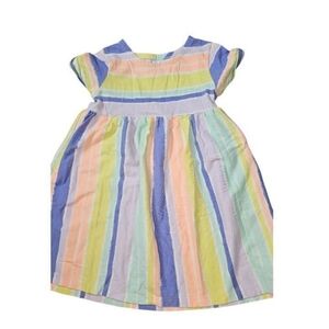 Wonder Nation 4T Toddler Girls Striped Dress
